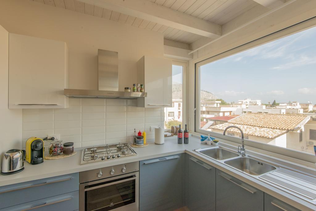 La Terrazza Del Baglio Apartment Mondello Exterior photo